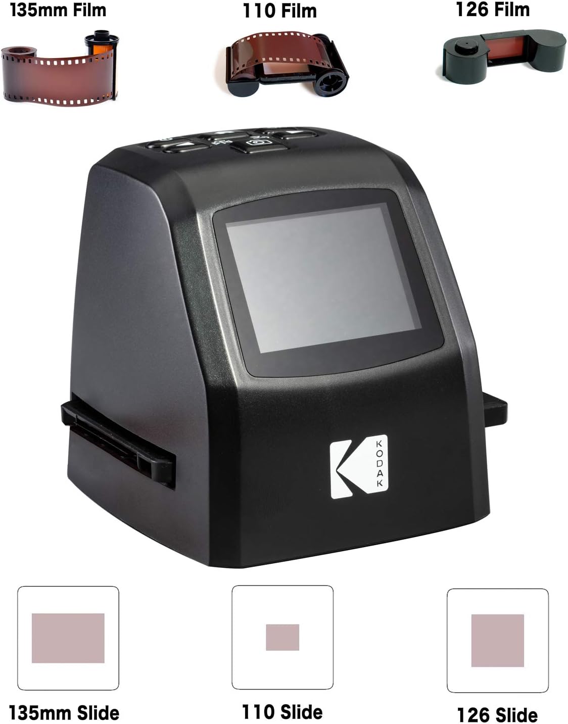 Mini Digital Film & Slide Scanner with 2.4 LCD Screen P76127