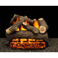 24 in. Vented Natural Gas Fireplace Logs with Manual Safety Pilot Kit B753
