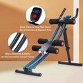 Ab Core Trainer with Display and 4 Incline Levels M61837