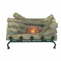 Electric Fireplace Logs with Grate V158405