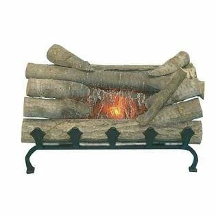 Electric Fireplace Logs with Grate V158405