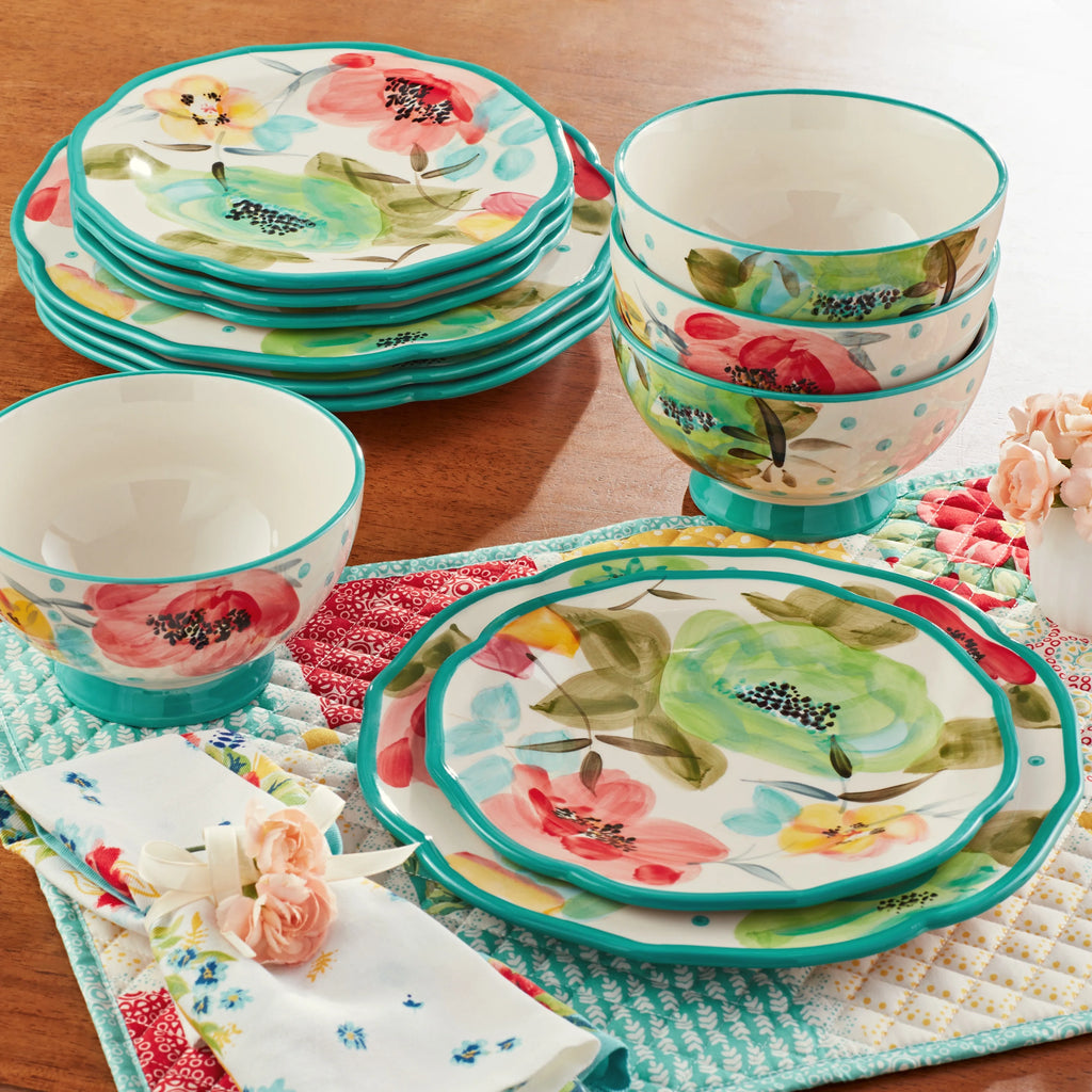 Vintage Bloom 12 Pieces F1353