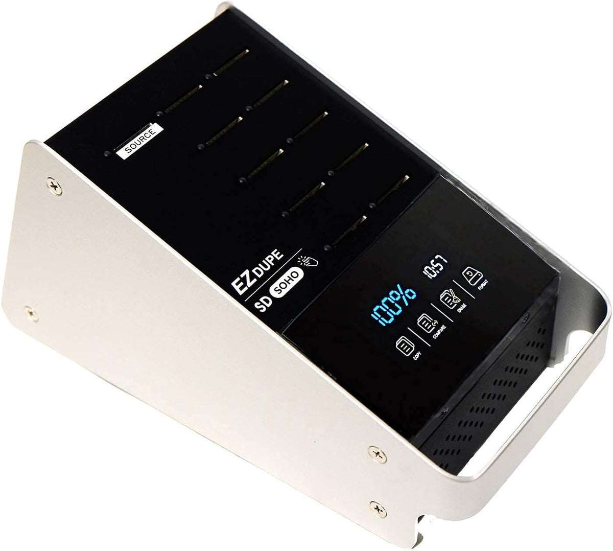 SD Duplicator with Touch Screen for MicroSD SDHC SDXC Memory Card I67499