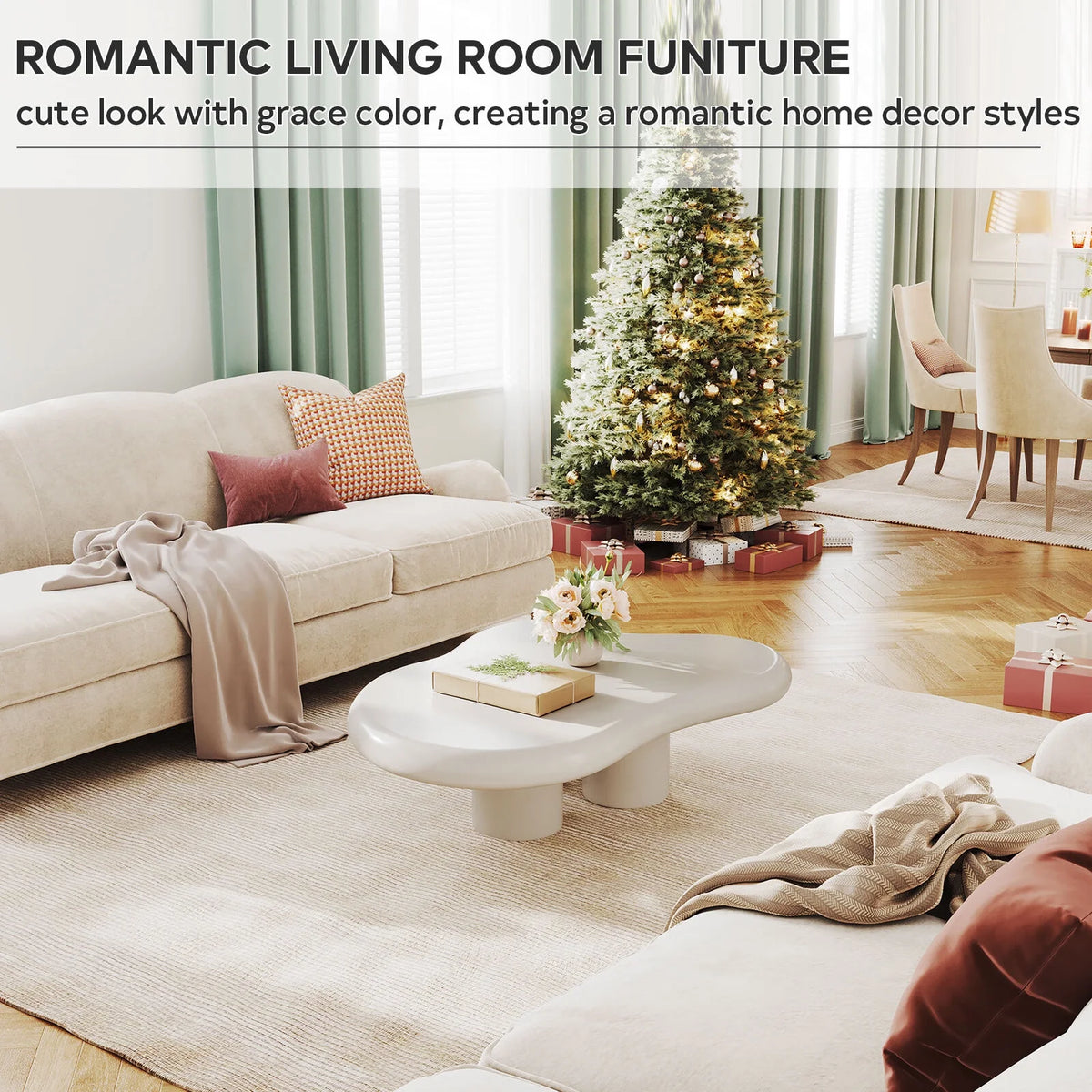 White Wood Coffee Table Z96729