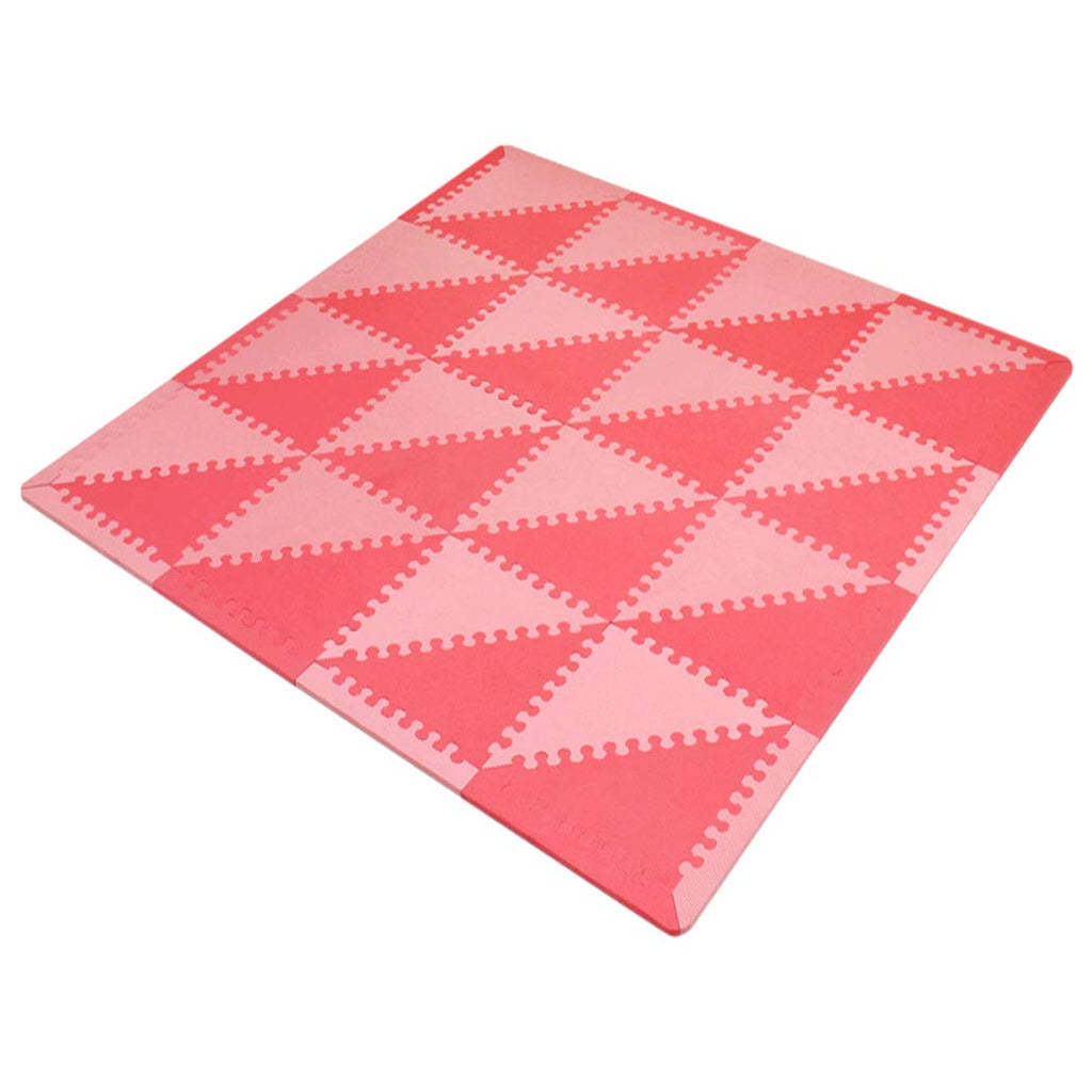 Grey White Triangle Foam Play Mat S1804