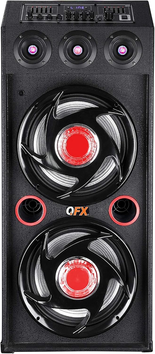 Red Bluetooth Speaker with Built-in Amplifier U249