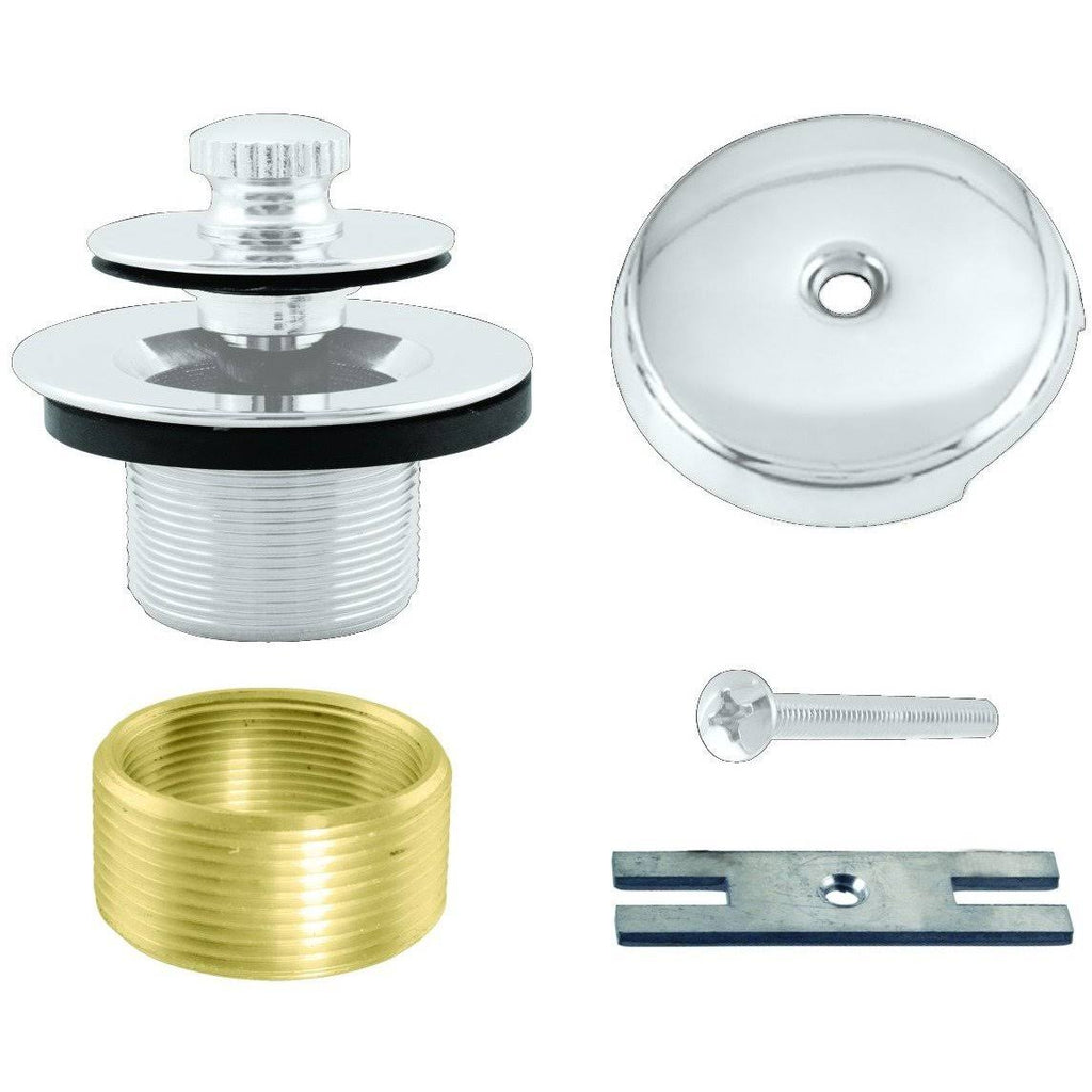 PVD Polished Brass Tub Trim with One-Hole Faceplate T12679