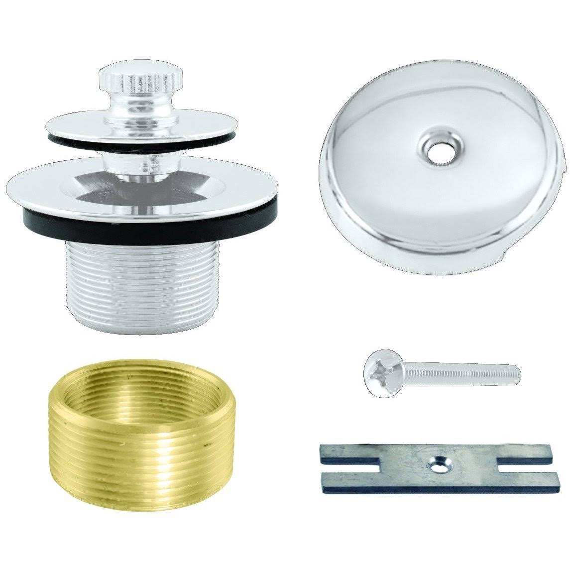 PVD Polished Brass Tub Trim with One-Hole Faceplate T12679
