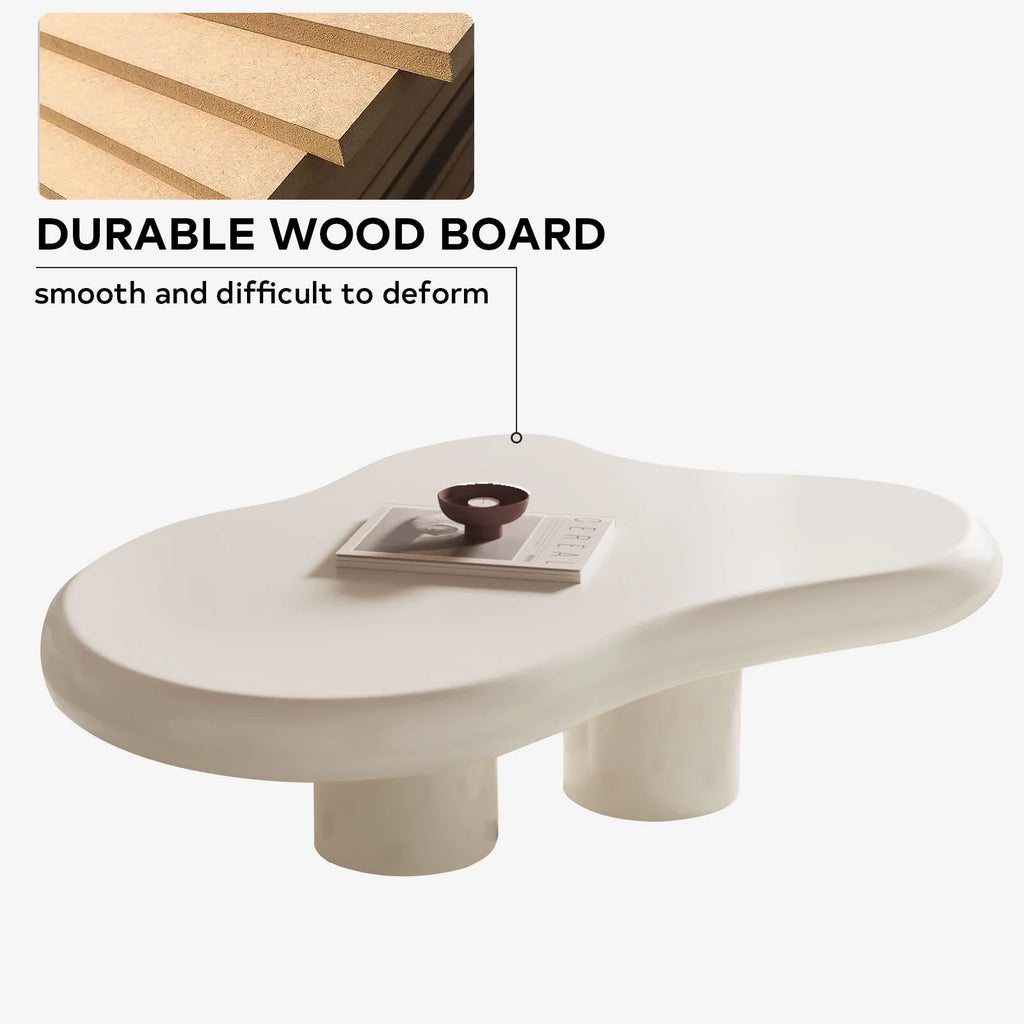 White Wood Coffee Table Z96729
