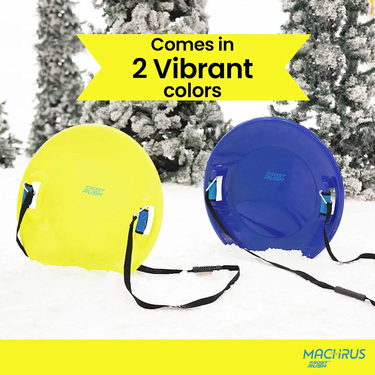 Large Arctic Winter Snow Sled with Foam Grips and Handles I66167