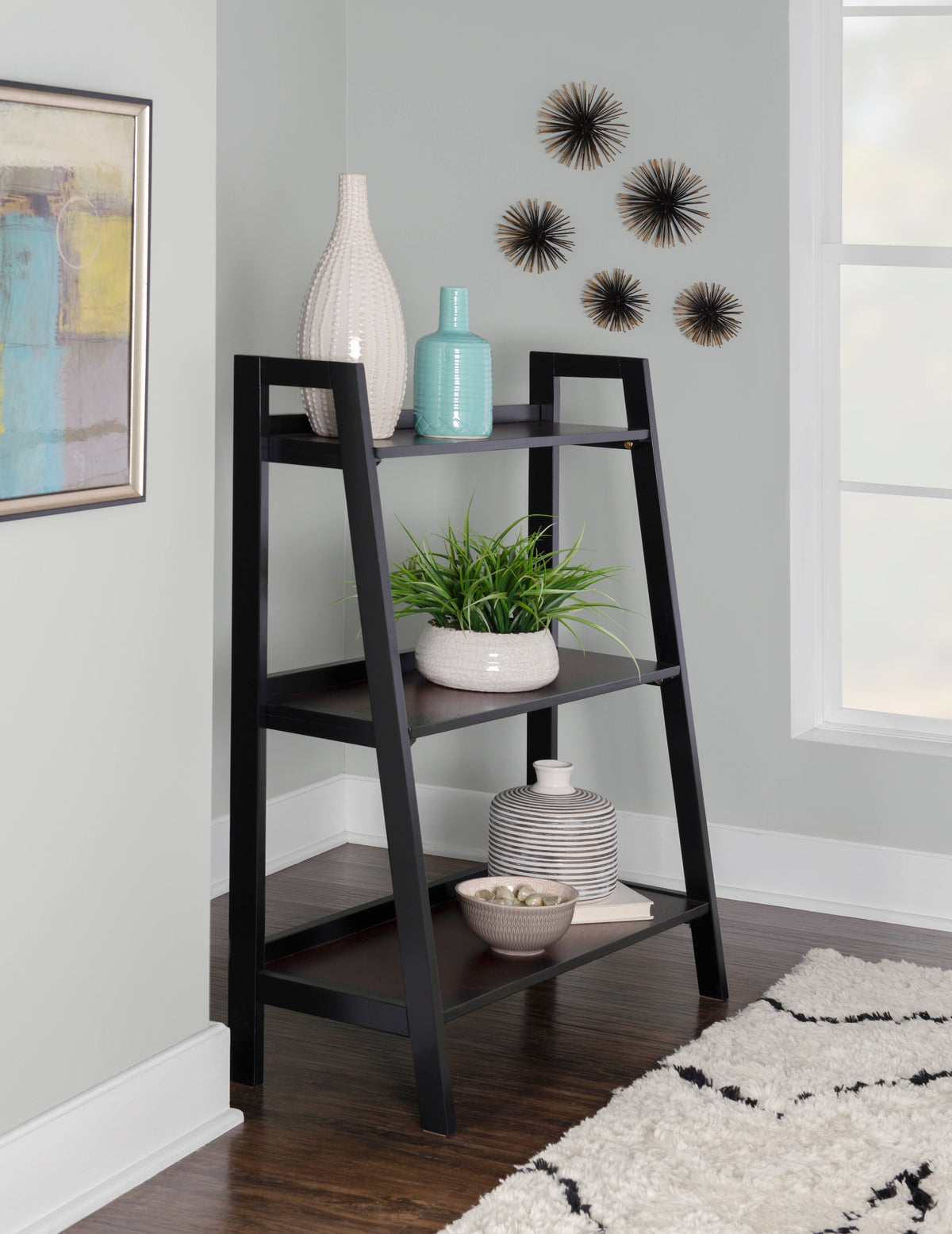 3 Shelf Bookcase, Brown K23552