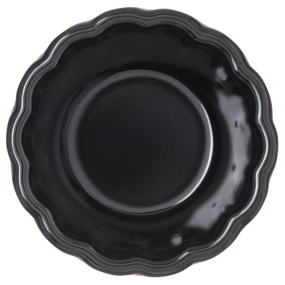 Black Scalloped Melamine Ramekin 3 oz. 48/Case E89848
