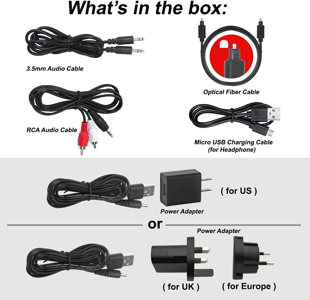 Voice Enhanced Wireless TV Headphones with Extra Battery O53922