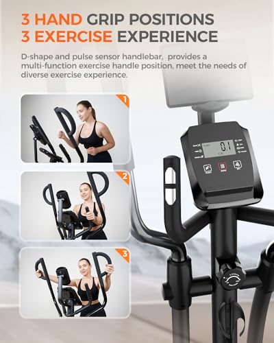 Elliptical Machine with 16-Level Resistance Magnetic Driving System F4146