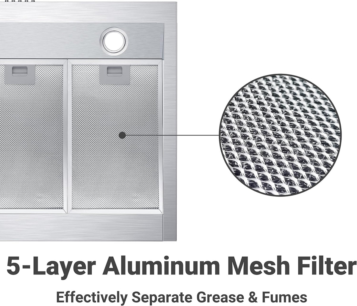 30 inch Stainless Steel Under Cabinet Range Hood X4244