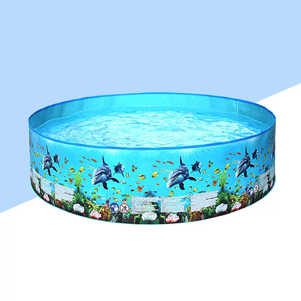1PC Round Hard Plastic Swimming Pool Toy W468