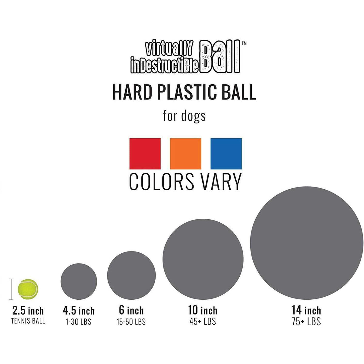 Indestructible Ball 4.5 inches A2328