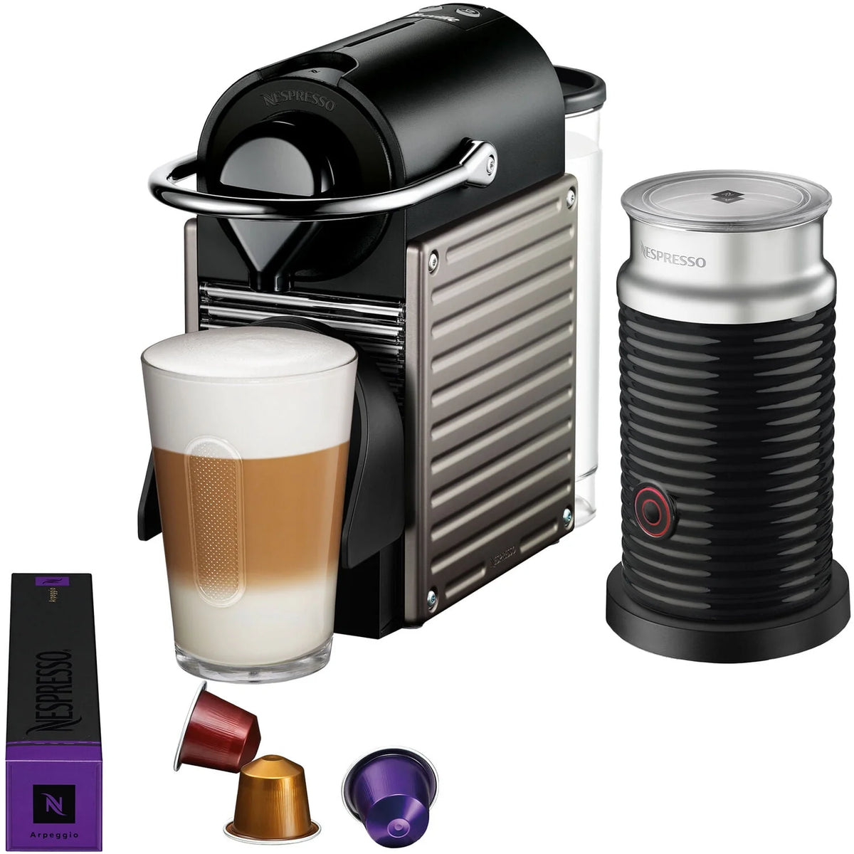 Single-Serve Espresso Machine and Milk Frother G215