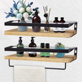 2 Pack Wood Floating Shelves I7307