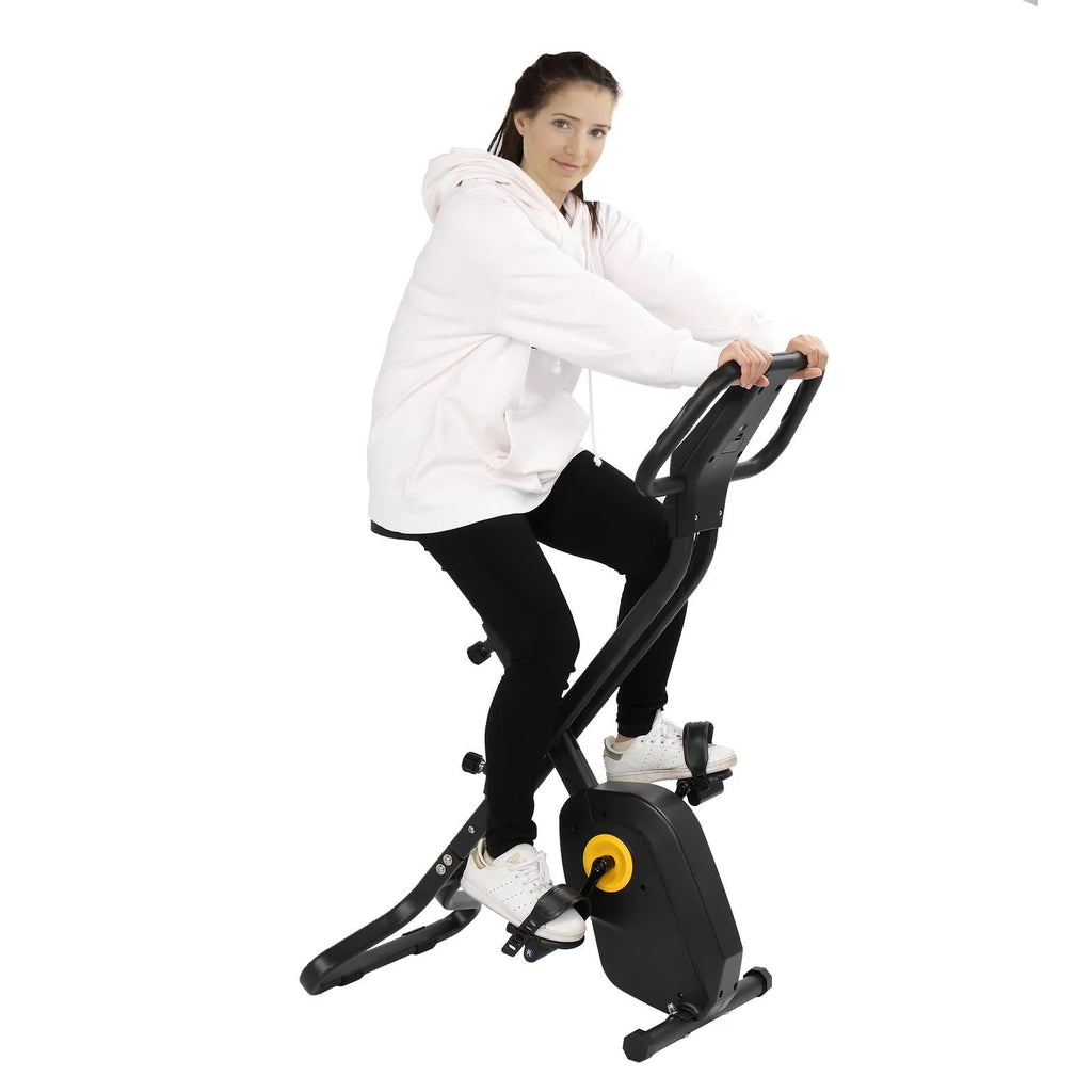 Folding Magnetic Stationary Exercise Bike L3438