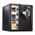 Fire-Resistant and Water-Resistant Safe with Fingerprint Biometric Lock, 1.23 Cu. ft. Q715
