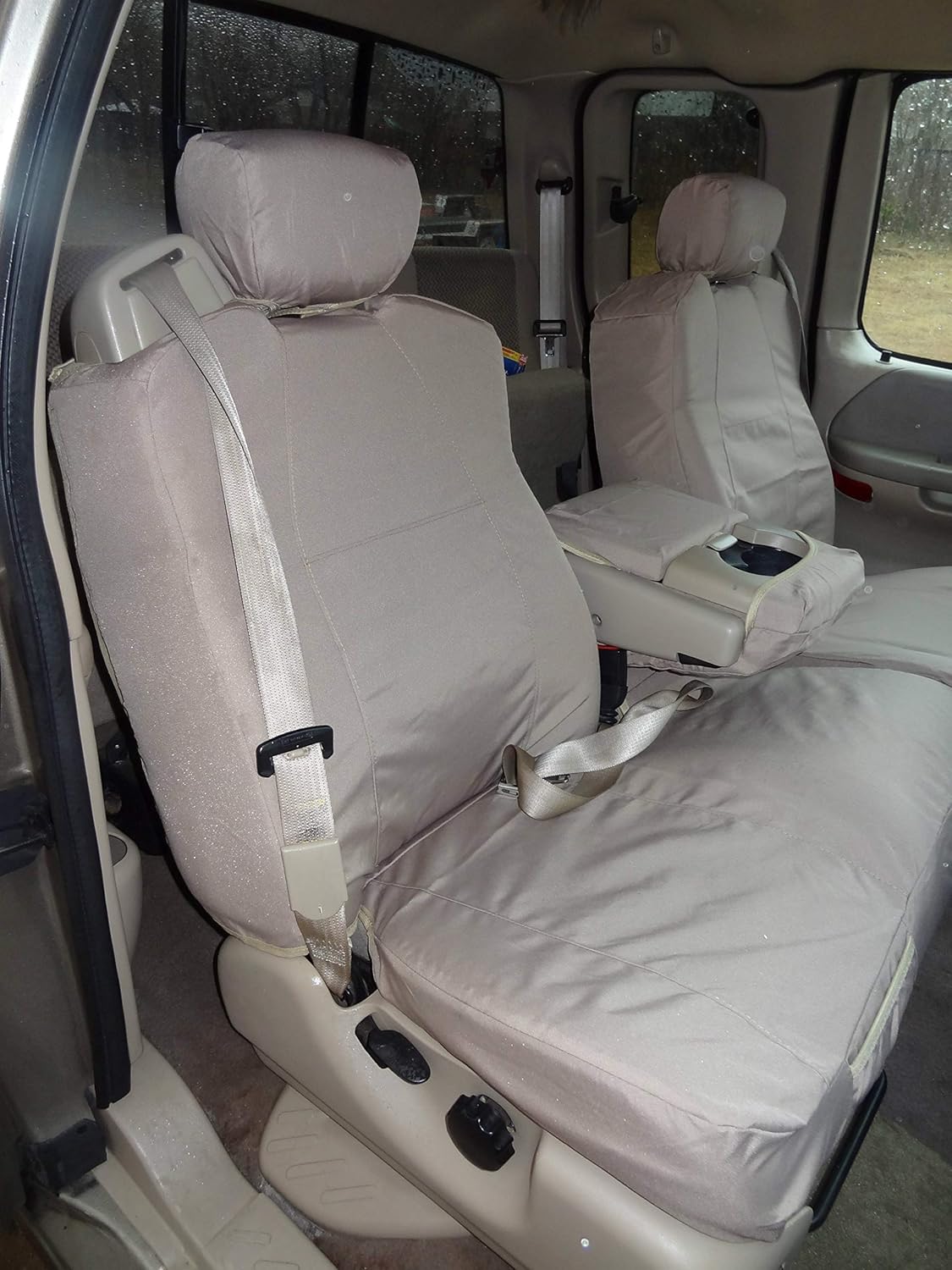 Gray Twill Seat Covers F992967