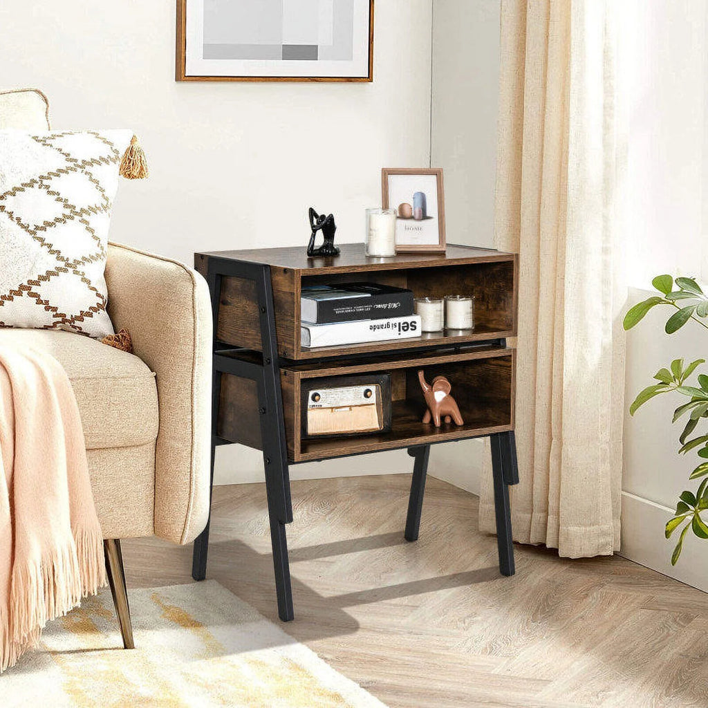 2 Pieces Stackable Night Stand J360052