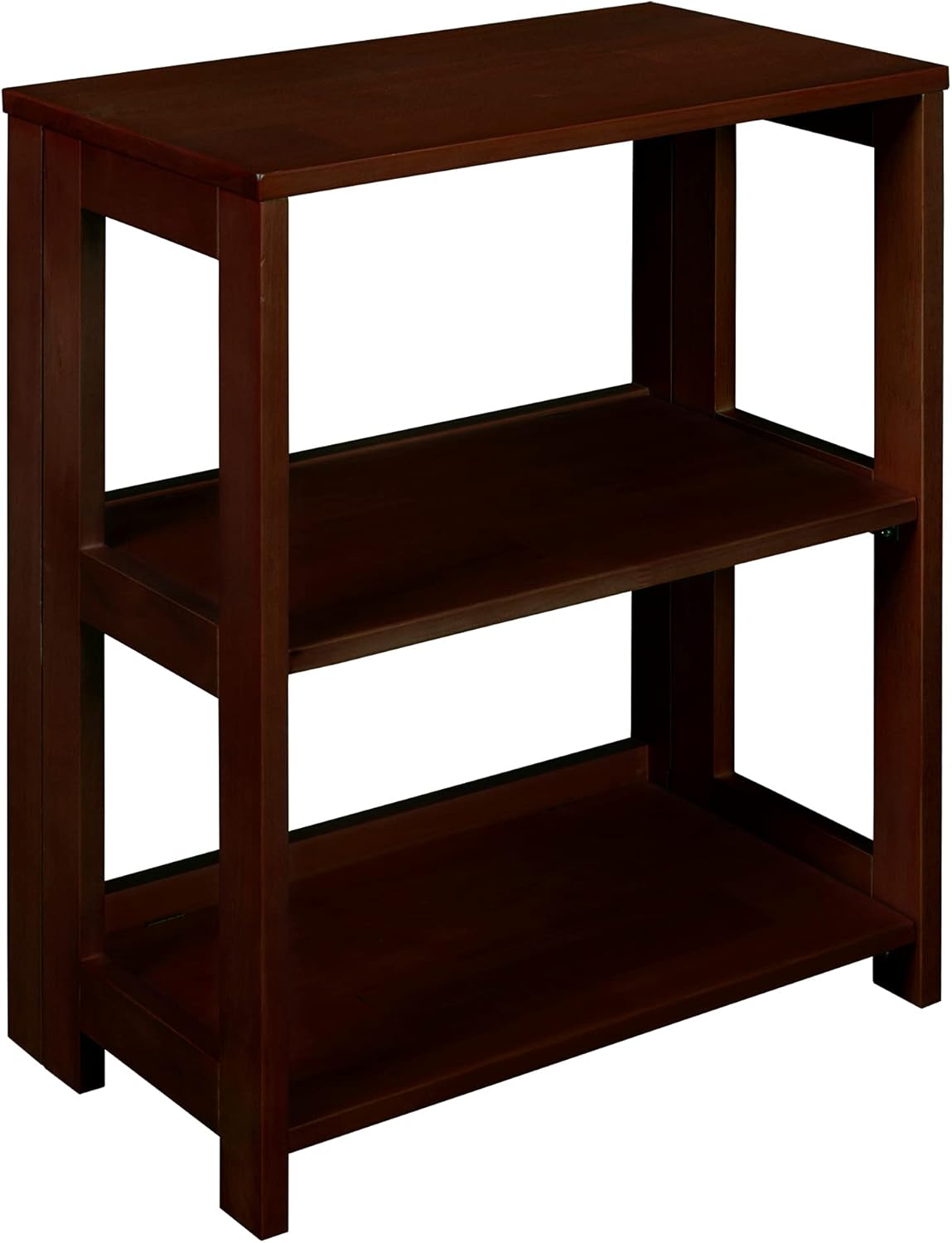White Folding Bookcase G478