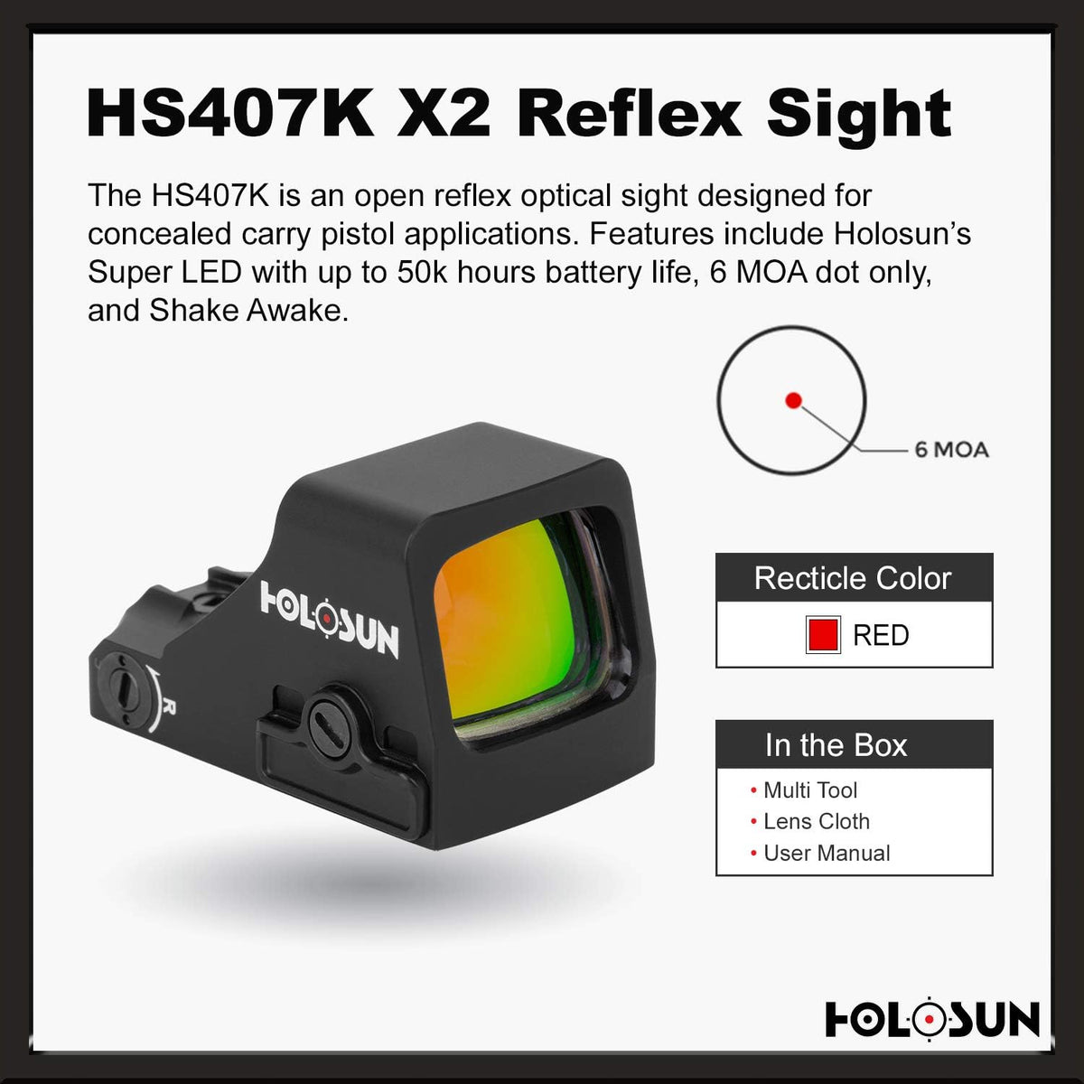 Red Dot Reflex Sight L358