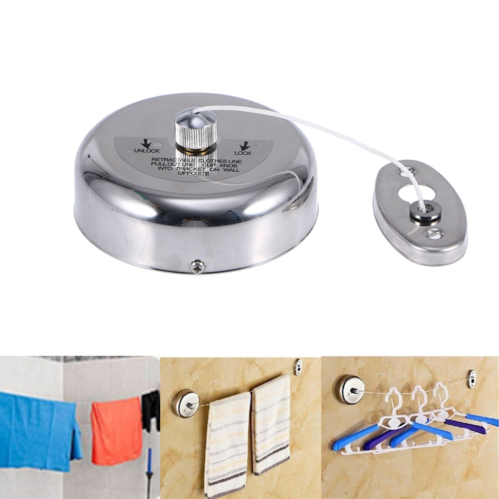 304 Stainless Steel Retractable Clothes Line Dryer L617129