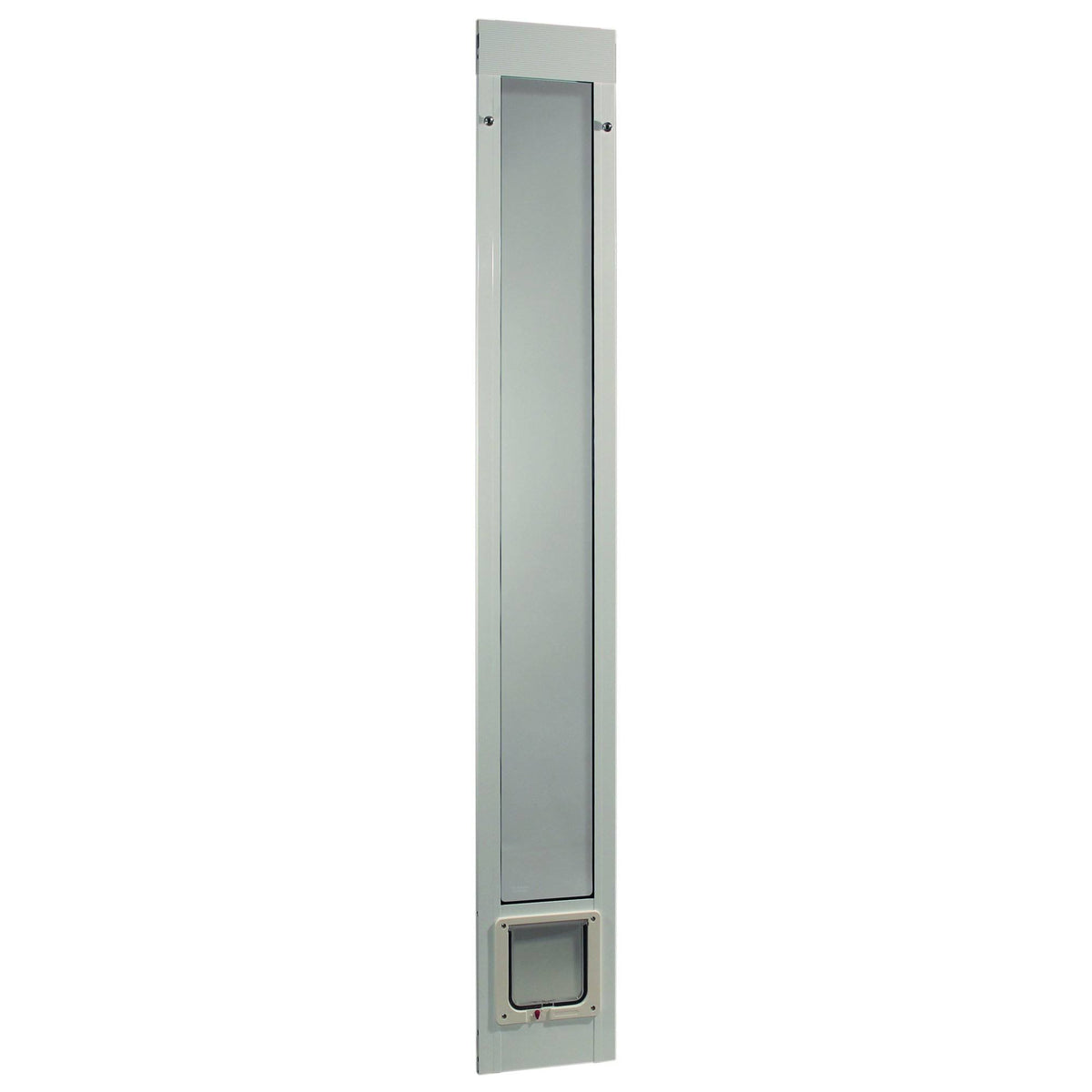 White Cat Flap Patio Pet Door D682145