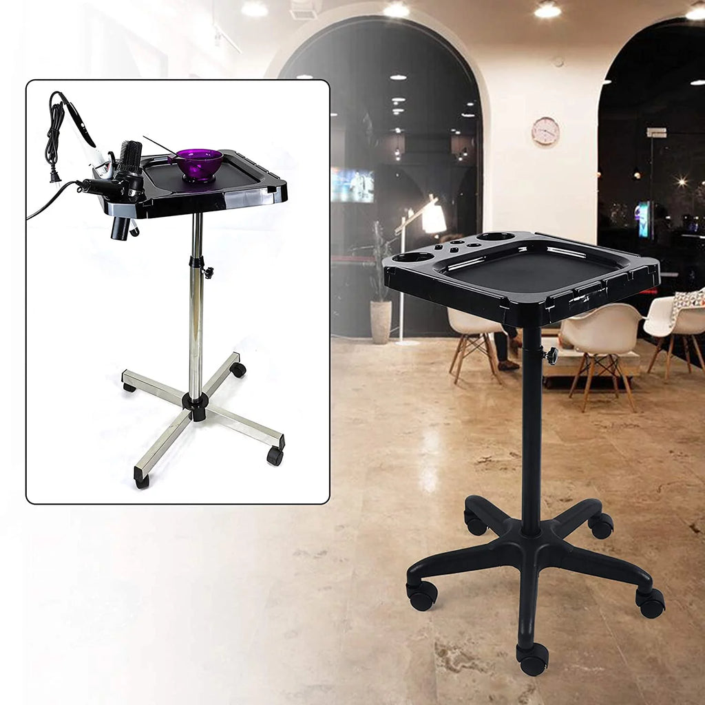 Black Adjustable Height Storage Cart A94408