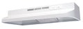 White 30x22 Wide 2 Speed Under Cabinet Range Hood Q904