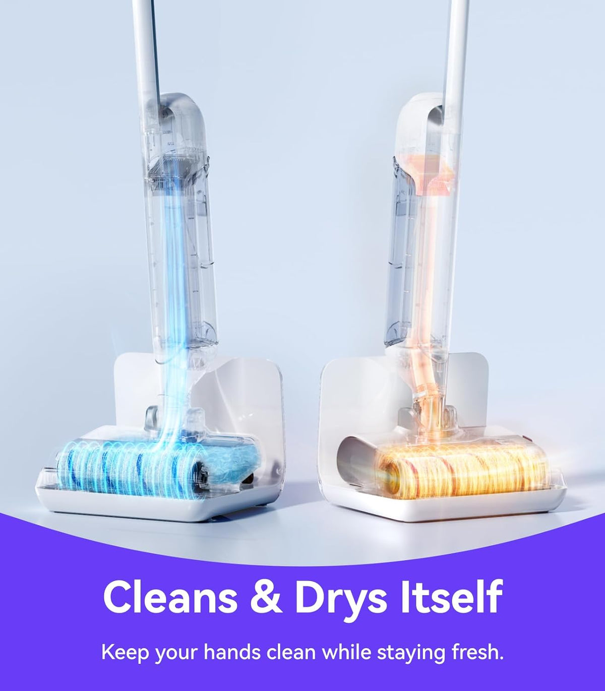 Lightweight Cordless Wet Dry Vacuum Mop M619