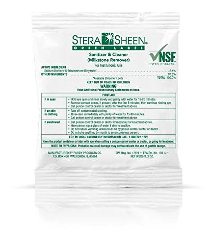 2 oz Food Grade Cleaner & MilkStone Remover G895851