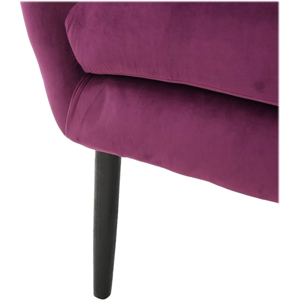 Fuchsia Velvet Armchair Y61048