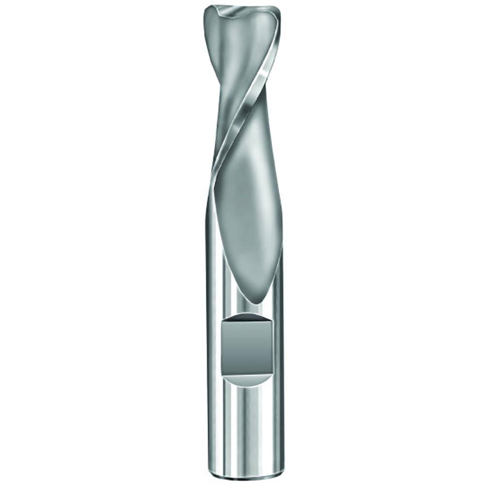 1 in Carbide End Mill 2 Flute 4 in Length Y20806