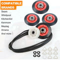 Dryer Repair Kit 4 Rollers Pulley 88" Belt V588043