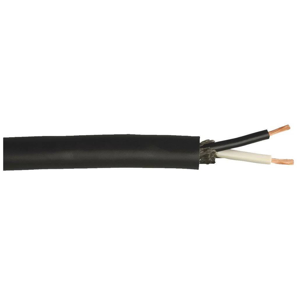 16/2 Black RBR Cable 250ft Q511692