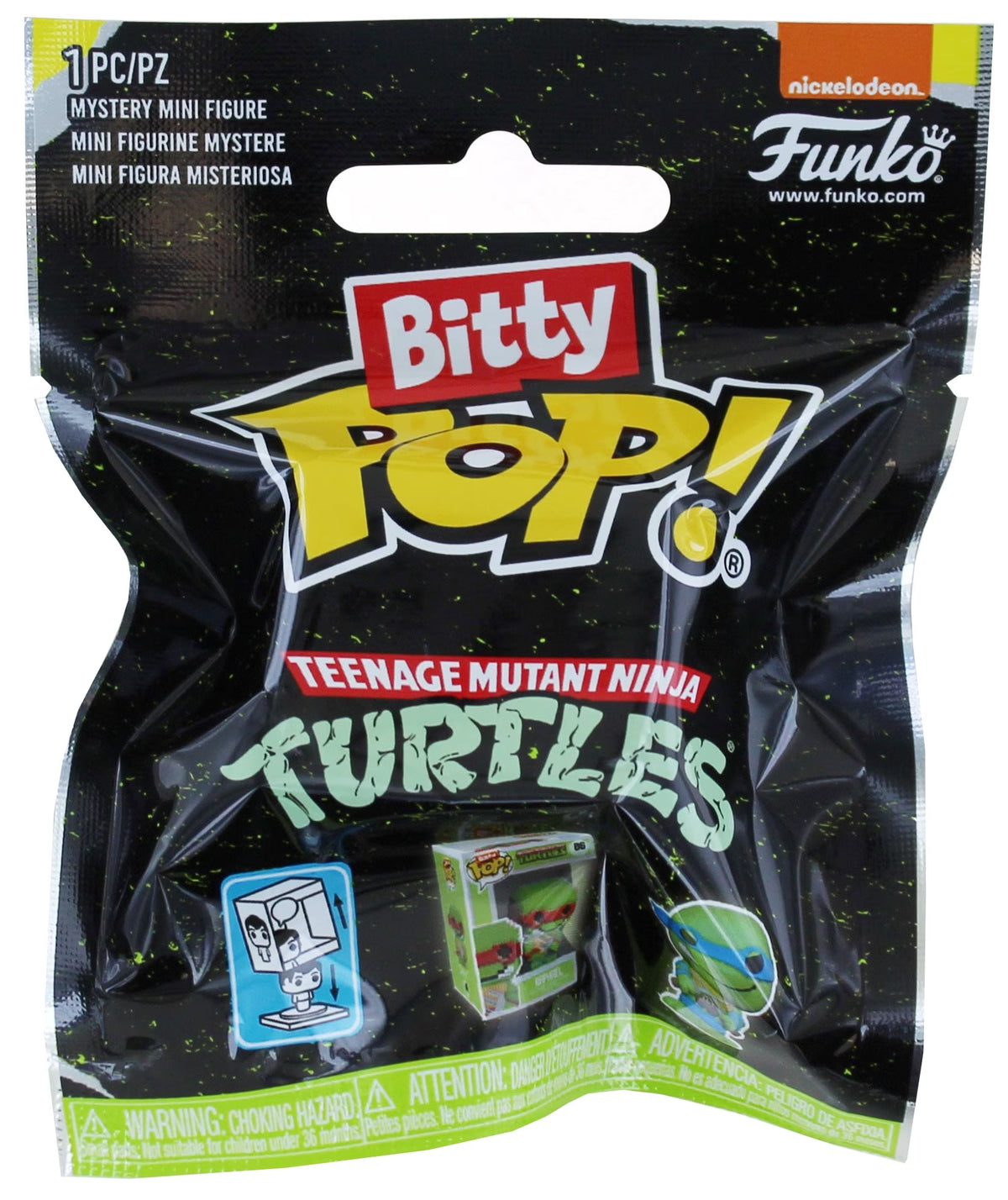 Bitty Pop! Singles Teenage Mutant Ninja Turtles Blind Bag Mini Figure M24058