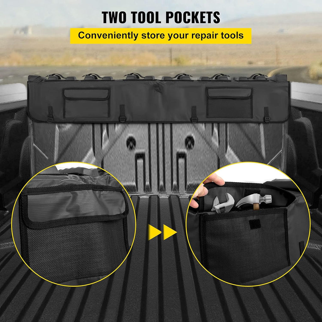 Tailgate Pad for Bikes, Carries up to 6 Mountain Bikes, 63 Pickup Pad G673869