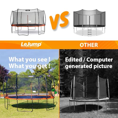 14FT 12FT 10FT Non-Spring Trampoline with Enclosure Net C3500