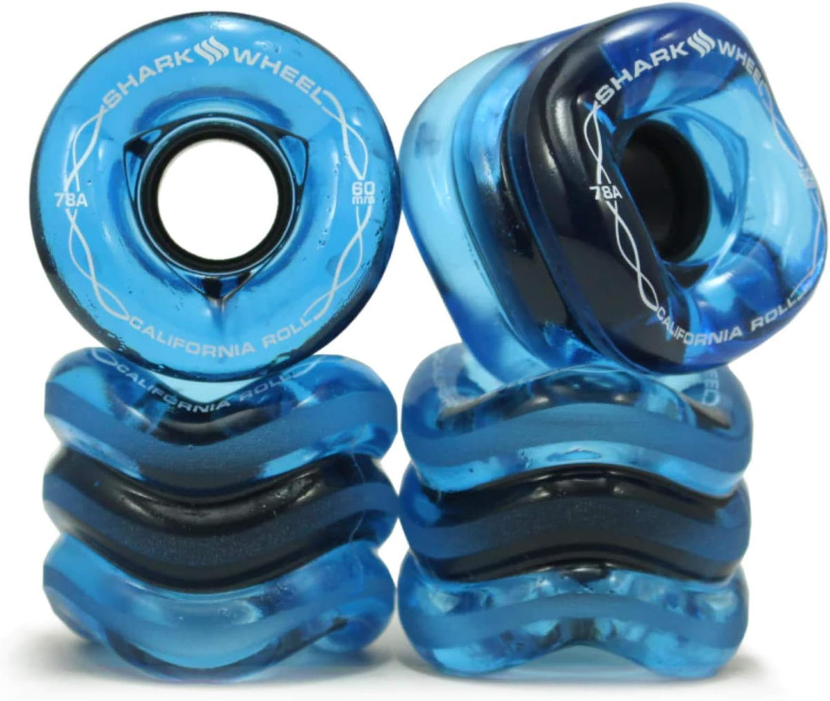 60 mm 78a Skateboard Cruising Wheels Set of 4 H79059
