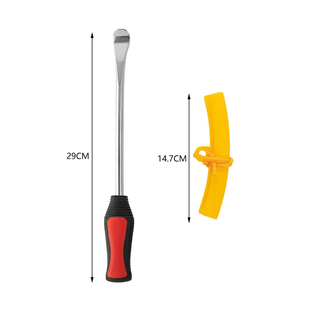 Yellow 3Pcs Tire Spoon Lever Repair Tool Y54350