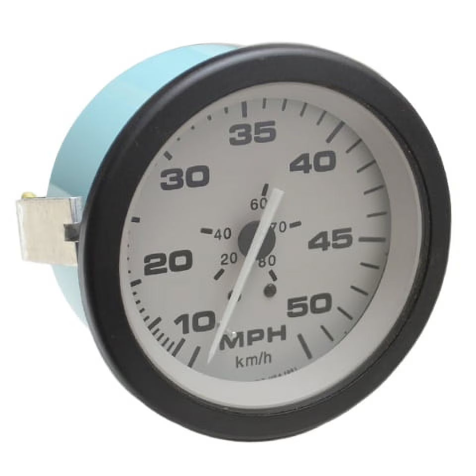 Driftwood 50 MPH 3 3/8 Inch Boat Speedometer Gauge G46850