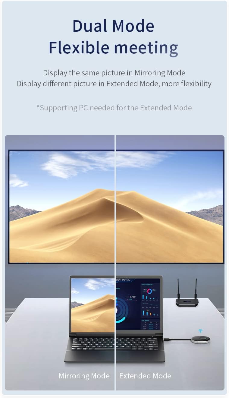4K Wireless HDMI Transmitter and Receiver Kit T48523