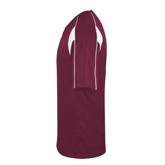 4XL Cardinal White Placket O50140