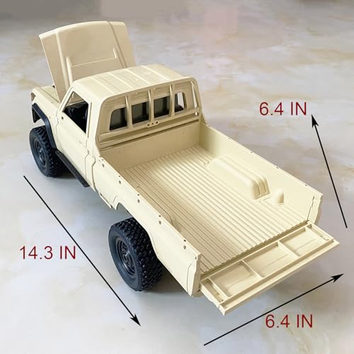 1/12 Scale 4x4 RC Crawler Truck with 2 Batteries O8872