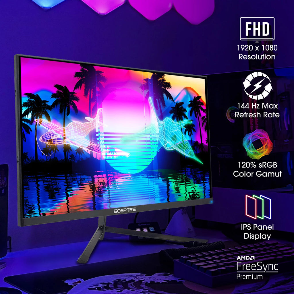 27" IPS LED Gaming Monitor 144Hz 1ms HDMI DisplayPort Z223
