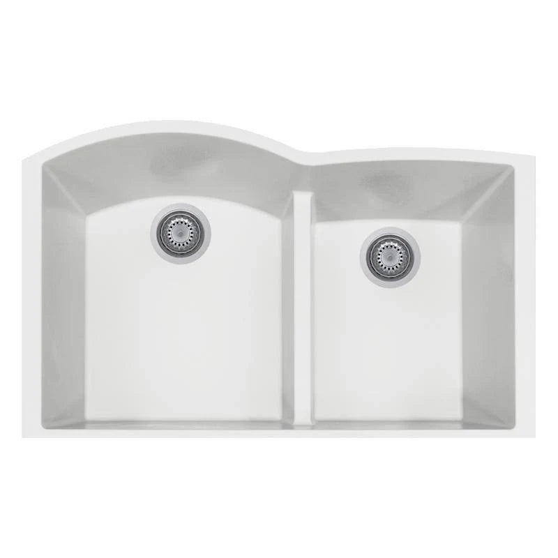 Double Basin Undermount Kitchen Sink Q9752